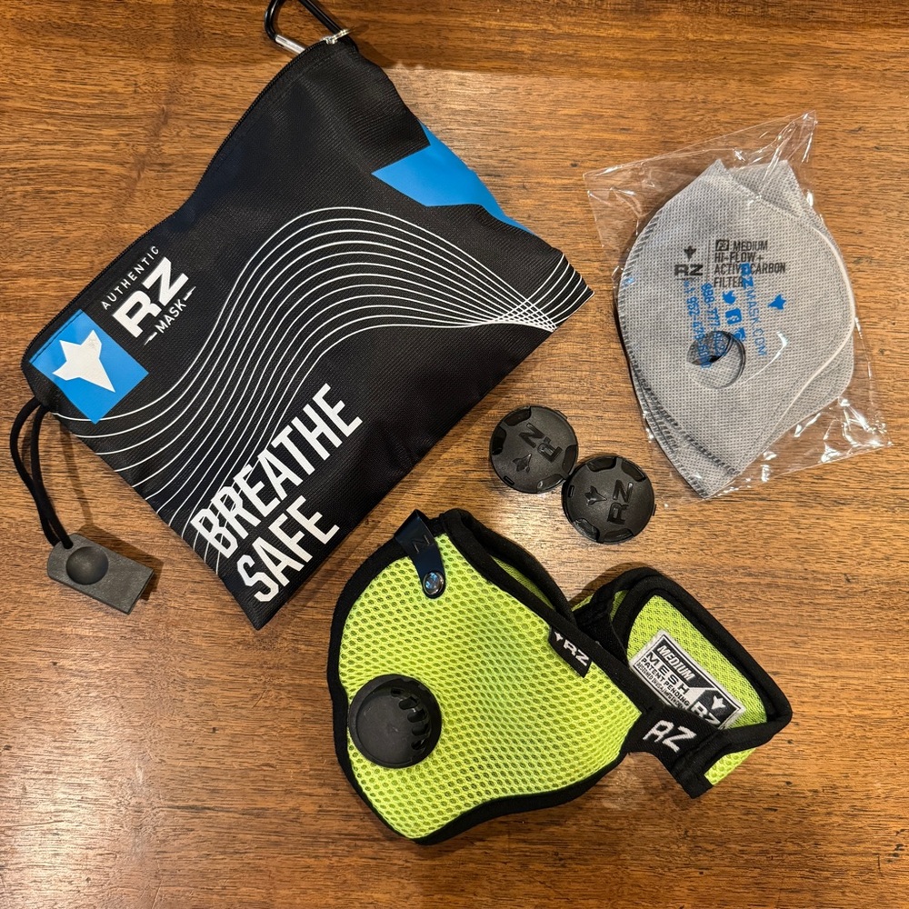 Lime Green RZ Mask Medium